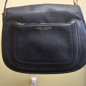 EUC Authentic Marc Jacobs Empire City Black Leather Crossbody